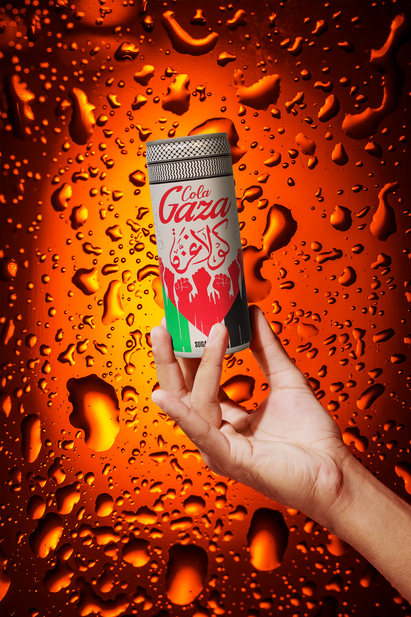 Gaza Cola sans sucre : pack de 6